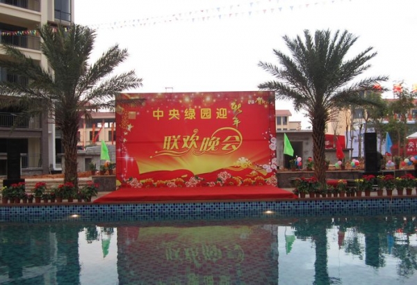 中央绿园迎新年联欢晚会
