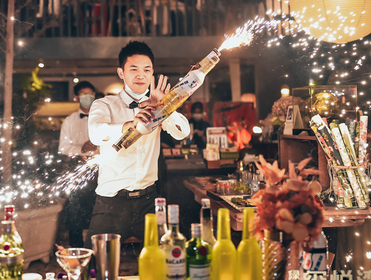 调酒师-花式调酒表演
